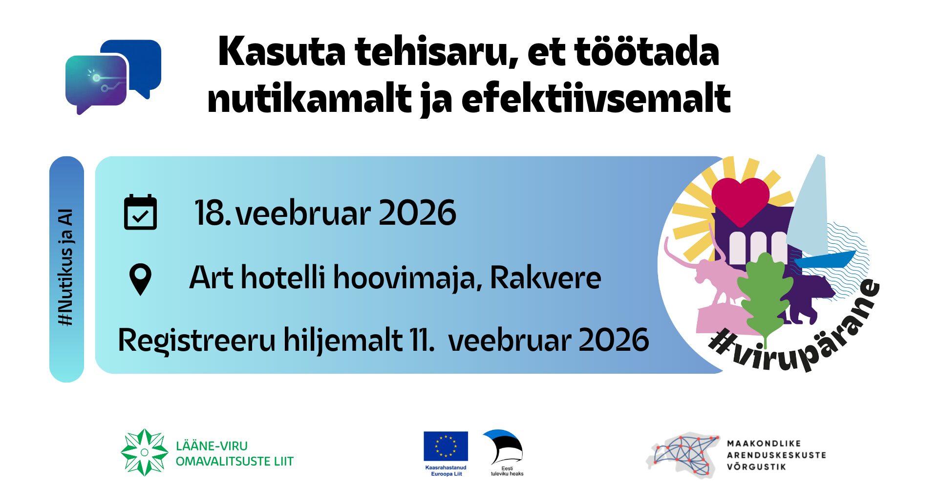 Kasuta tehisaru, et töötada nutikamalt ja efektiivsemalt – 18.02