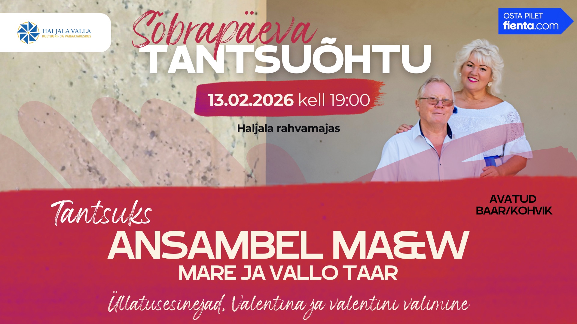 Sõbrapäeva tantsuõhtu