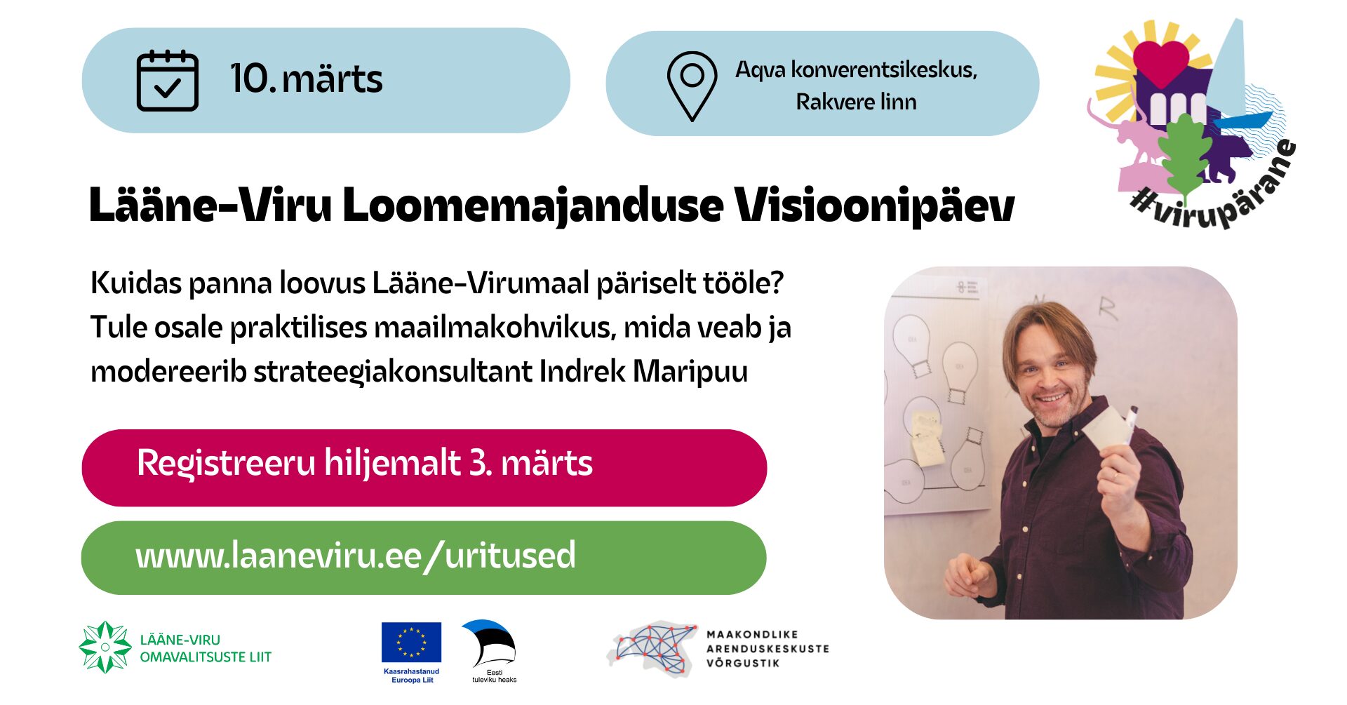 Lääne-Viru Loomemajanduse Visioonipäev