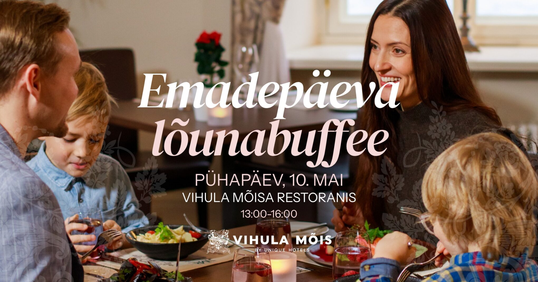 Emadepäeva lõunabuffee Vihula Mõisas