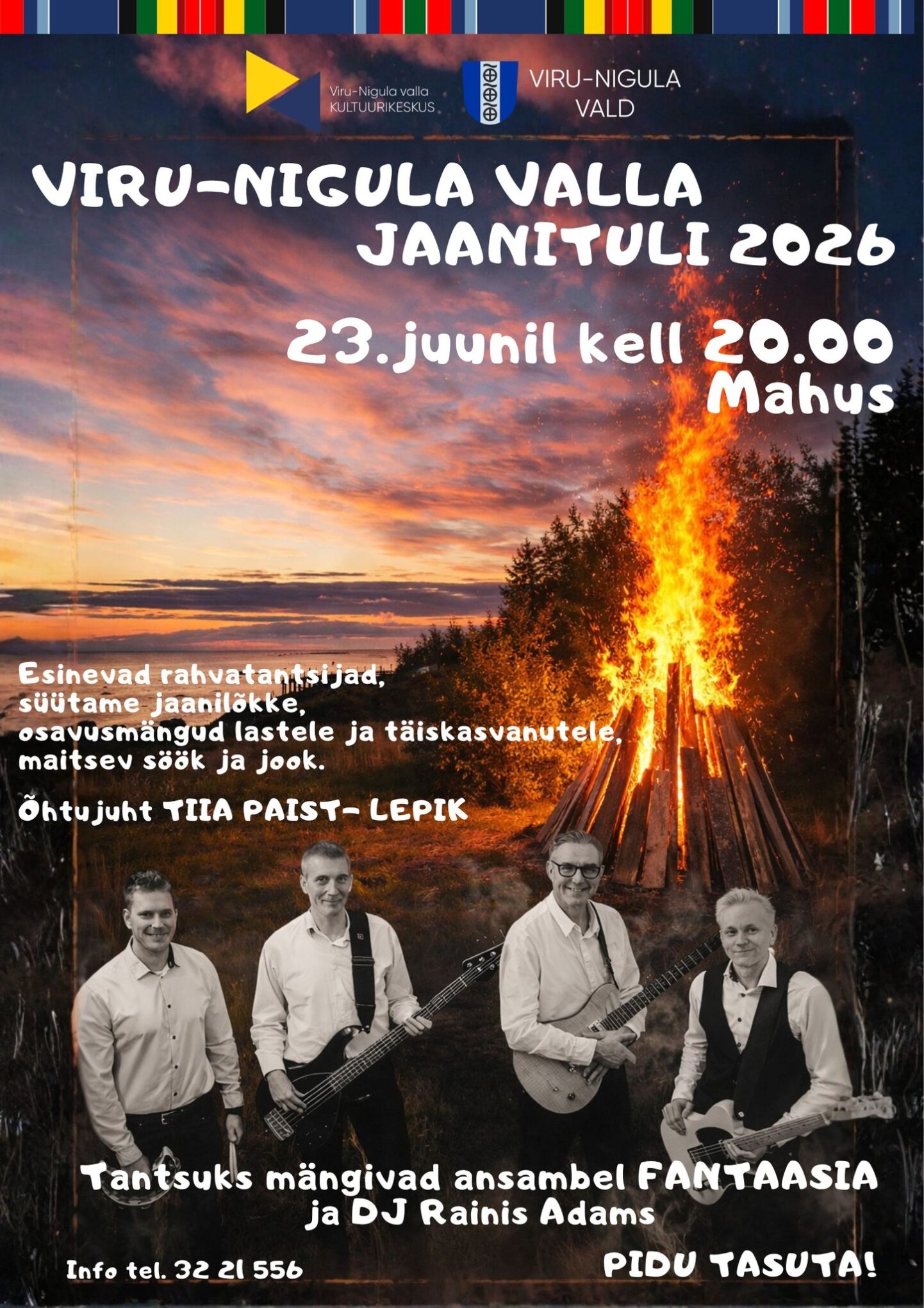 Viru-Nigula valla Jaanituli 2026 Mahus!